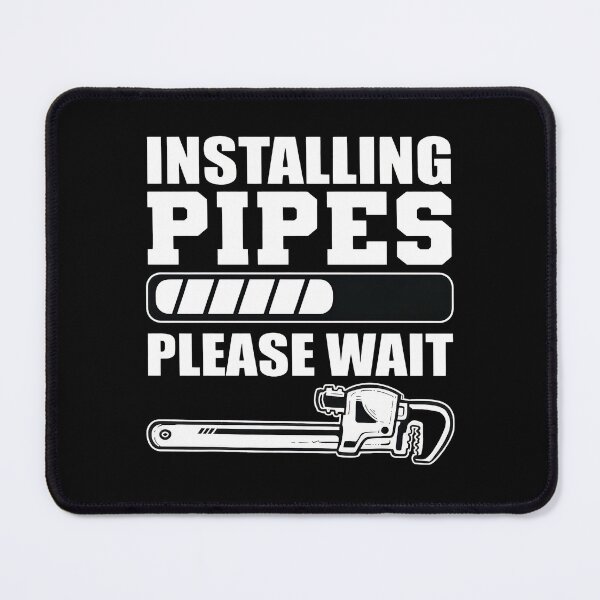 Item preview, Plumber Installing Pipes Please Wait Loading Bar Tool designed and sold by HassanPonce.