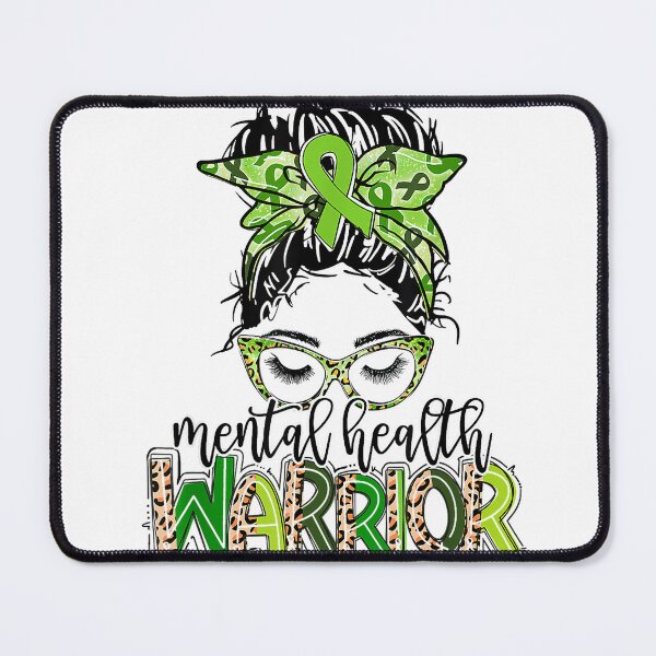 Item preview, Mental Health Awareness _ Mental Health Warrior Leopard T-Shirt designed and sold by KTY-NUSS.
