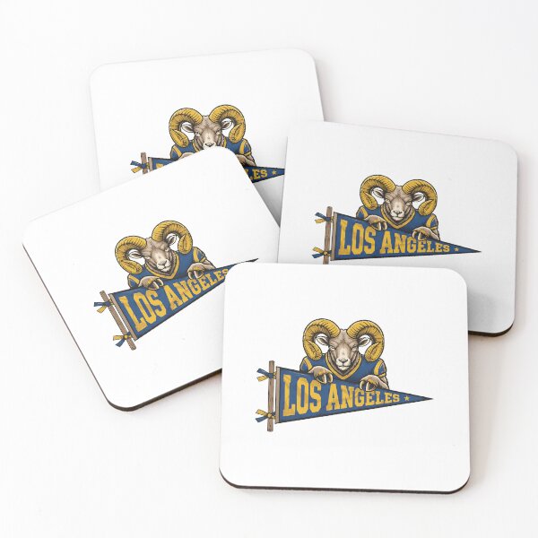 Item preview, LA Ram Mascot Pennant Fan designed and sold by ezemannan.