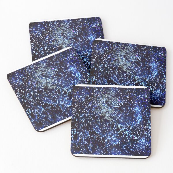 Item preview, Blue Abstract Chemigram I designed and sold by Bad Request.