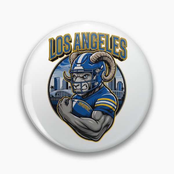 Item preview, LA Football Ram Mascot  designed and sold by Flessner97.
