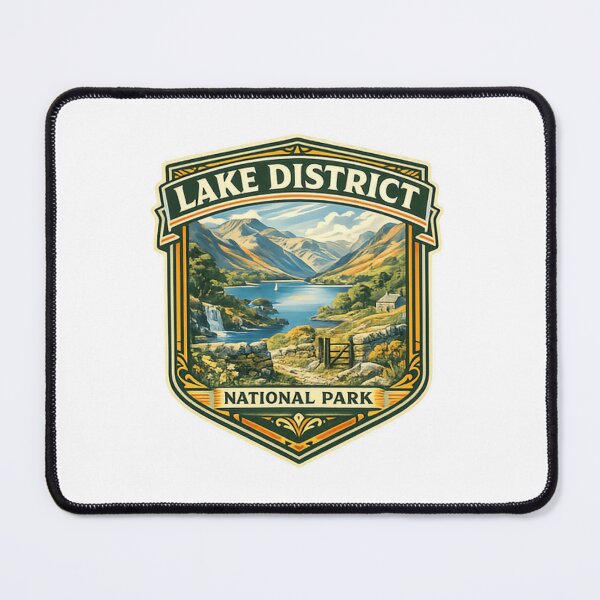 Item preview, Lake District National Park England Travel Souvenir designed and sold by Star3NowForMe.
