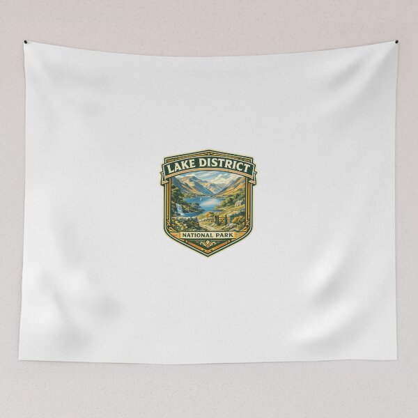 Item preview, Lake District National Park England Travel Souvenir designed and sold by Star3NowForMe.