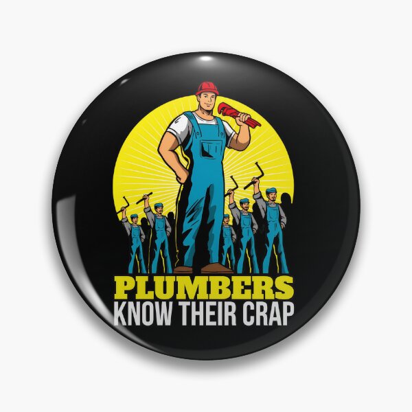 Item preview, Plumbers Know Their Crap Funny Plumber Gift Idea designed and sold by HassanPonce.