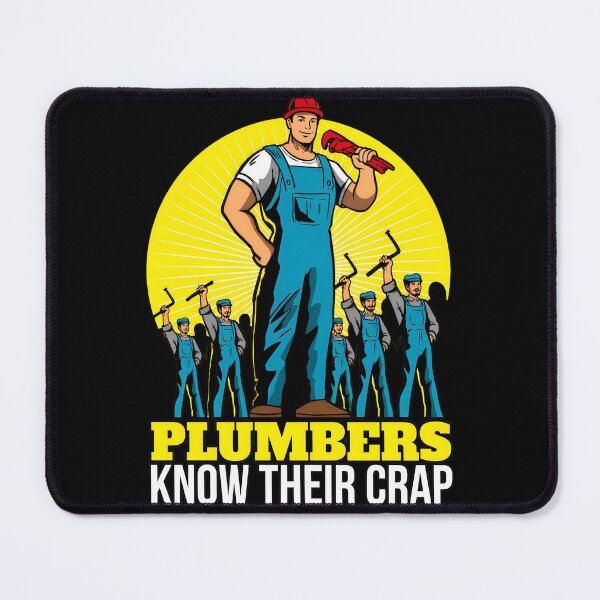 Item preview, Plumbers Know Their Crap Funny Plumber Gift Idea designed and sold by HassanPonce.