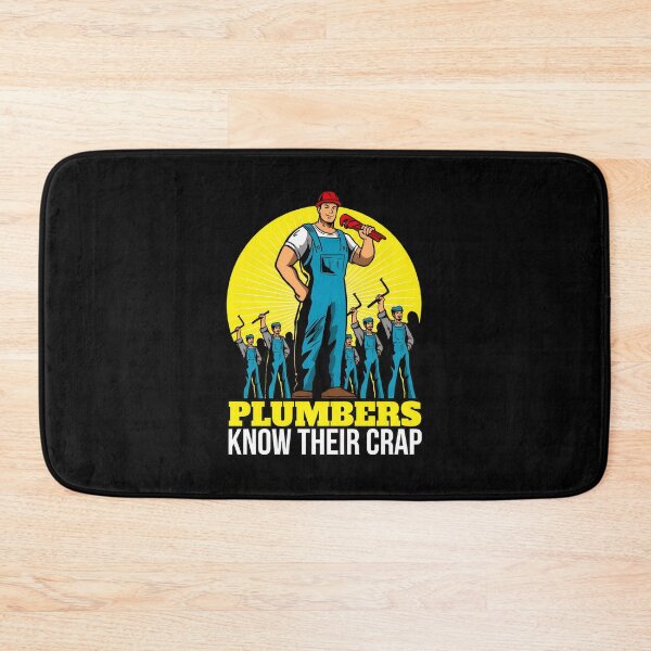 Item preview, Plumbers Know Their Crap Funny Plumber Gift Idea designed and sold by HassanPonce.