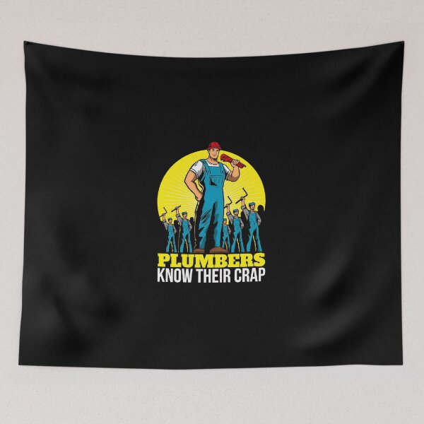 Item preview, Plumbers Know Their Crap Funny Plumber Gift Idea designed and sold by HassanPonce.