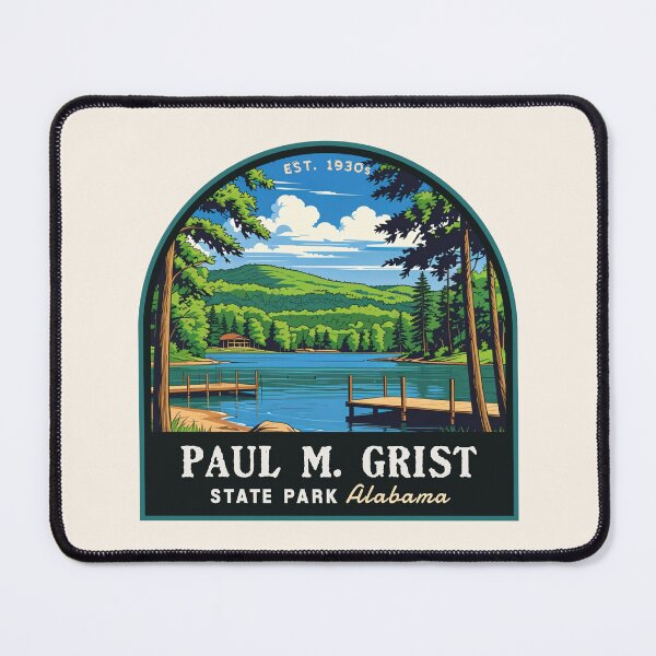 Item preview, Paul M. Grist State Park (Alabama), USA designed and sold by PinkandP.