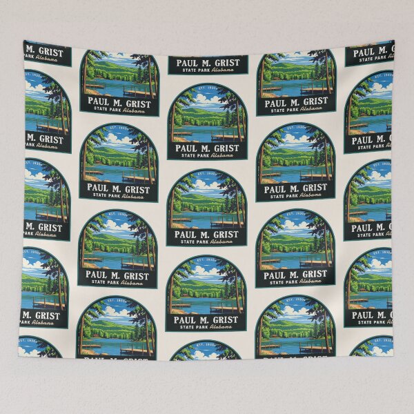 Item preview, Paul M. Grist State Park (Alabama), USA designed and sold by PinkandP.
