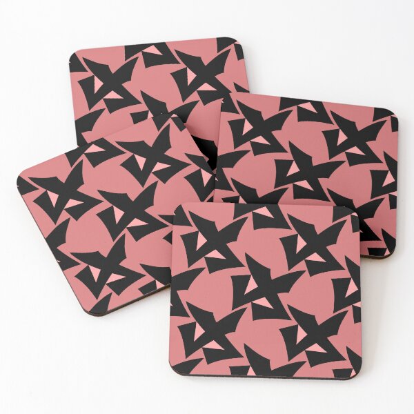 Item preview, Geometric abstract pattern retro terracotta brown designed and sold by fuzzyfox.