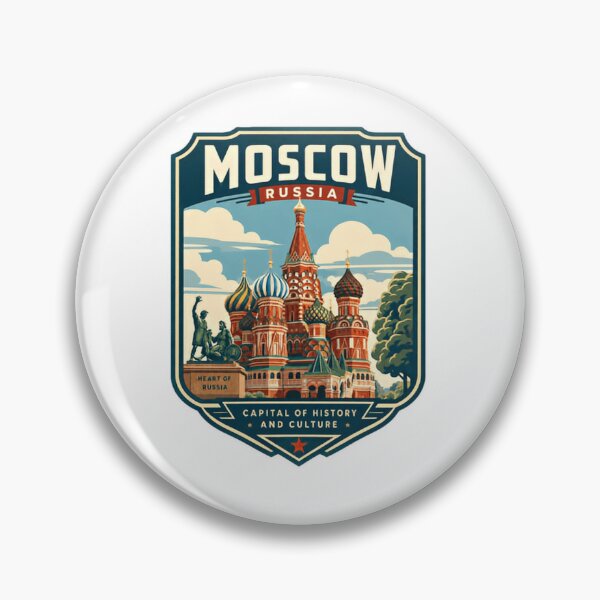 Item preview, Moscow Russia Travel Souvenir Heart Of Russia Capital Of History And Culture Tourist designed and sold by Simsimah26Parks.