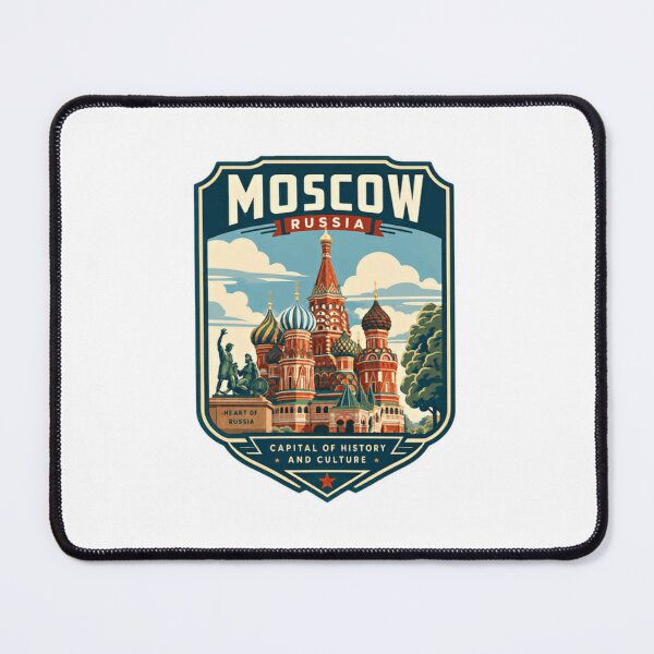Item preview, Moscow Russia Travel Souvenir Heart Of Russia Capital Of History And Culture Tourist designed and sold by Simsimah26Parks.