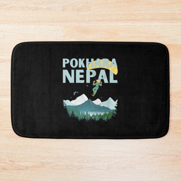 Item preview, Pokhara Nepal Paragliding Mountain Adventure Gift designed and sold by HassanPonce.