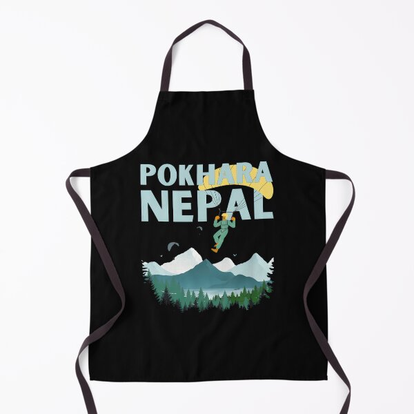 Item preview, Pokhara Nepal Paragliding Mountain Adventure Gift designed and sold by HassanPonce.