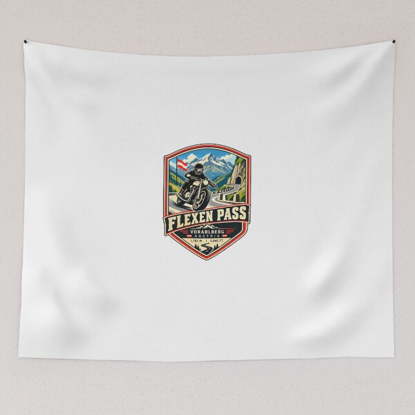 Item preview, Flexen Pass Vorarlberg Austria Motorcycle Rider Alps Road Trip designed and sold by Star3NowForMe.