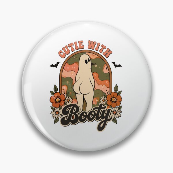 Item preview, Inappropriate Halloween, Cute Ghost With Booty Funny Halloween designed and sold by graphic-genie.
