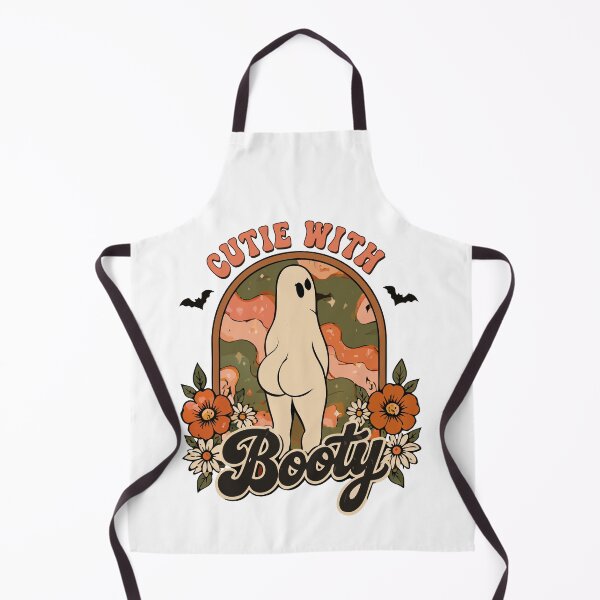Item preview, Inappropriate Halloween, Cute Ghost With Booty Funny Halloween designed and sold by graphic-genie.