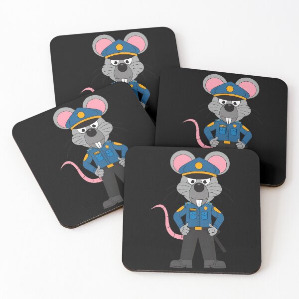 Item preview, Police Mouse Character Art designed and sold by SalvadorEllison.