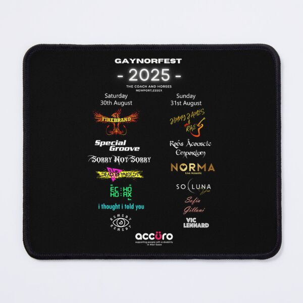 Item preview, Music Festival Lineup Poster With Band Names designed and sold by rinaroy.