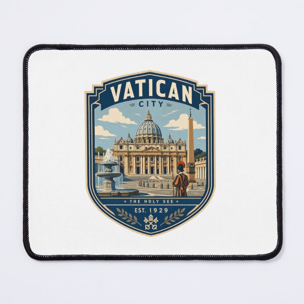 Item preview, Vatican City The Holy See Est. 1929 Rome Italy Travel Souvenir Catholic Pilgrim designed and sold by Simsimah26Parks.