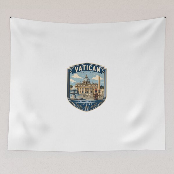 Item preview, Vatican City The Holy See Est. 1929 Rome Italy Travel Souvenir Catholic Pilgrim designed and sold by Simsimah26Parks.