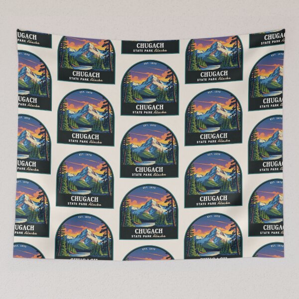Item preview, Chugach State Park (Alaska), USA designed and sold by PinkandP.