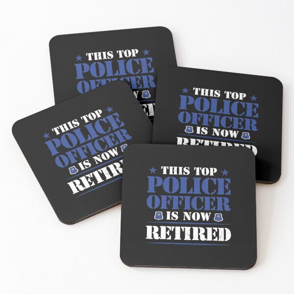Item preview, Police Officer Retirement Graphic designed and sold by HassanPonce.
