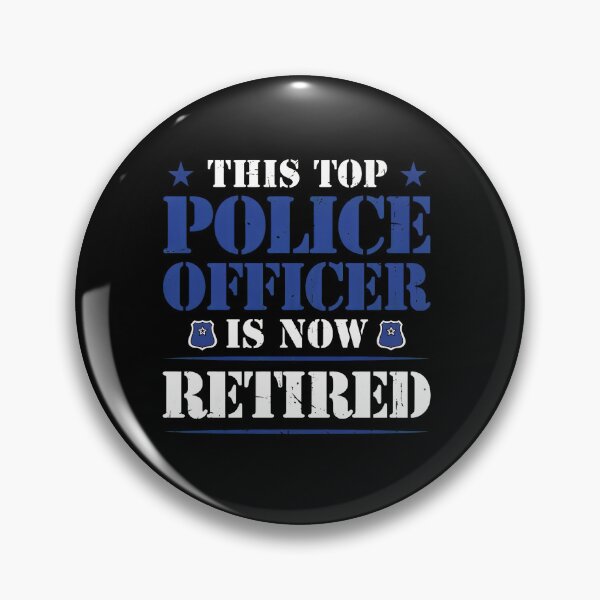 Item preview, Police Officer Retirement Graphic designed and sold by HassanPonce.