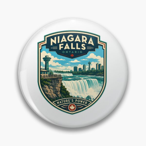 Item preview, Niagara Falls Ontario Nature's Power Canadian Travel Souvenir designed and sold by Simsimah26Parks.
