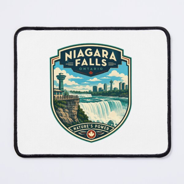 Item preview, Niagara Falls Ontario Nature's Power Canadian Travel Souvenir designed and sold by Simsimah26Parks.
