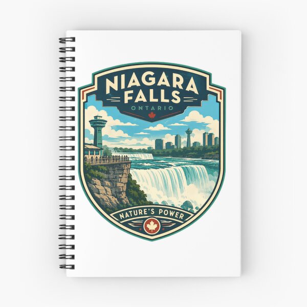 Item preview, Niagara Falls Ontario Nature's Power Canadian Travel Souvenir designed and sold by Simsimah26Parks.