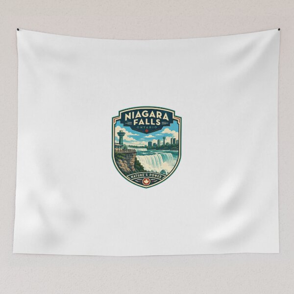 Item preview, Niagara Falls Ontario Nature's Power Canadian Travel Souvenir designed and sold by Simsimah26Parks.