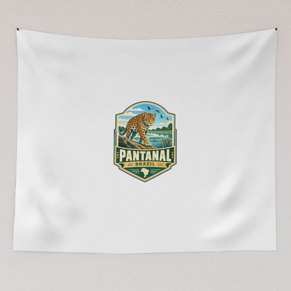 Item preview, Pantanal Brazil Jaguar Wildlife Travel Souvenir Nature Lover designed and sold by Star3NowForMe.