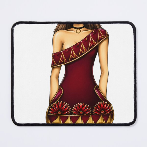 Item preview, Burgundy Elegance - Royal Fashion Illustration designed and sold by EsenciaYEstilo.