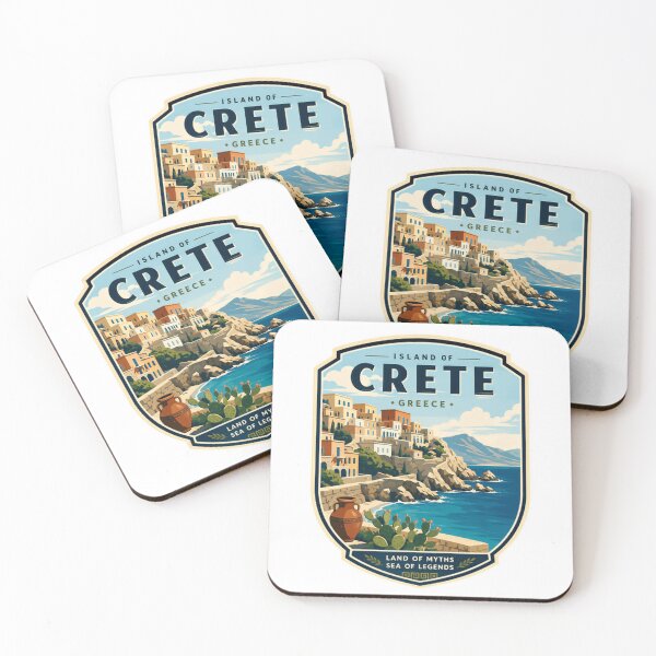 Item preview, Island Of Crete Greece Land Of Myths Sea Of Legends Greek Island Travel Souvenir designed and sold by Simsimah26Parks.