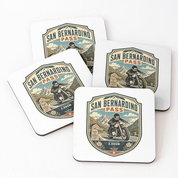 Item preview, San Bernardino Pass Switzerland Motorcycle Rider Travel designed and sold by Star3NowForMe.