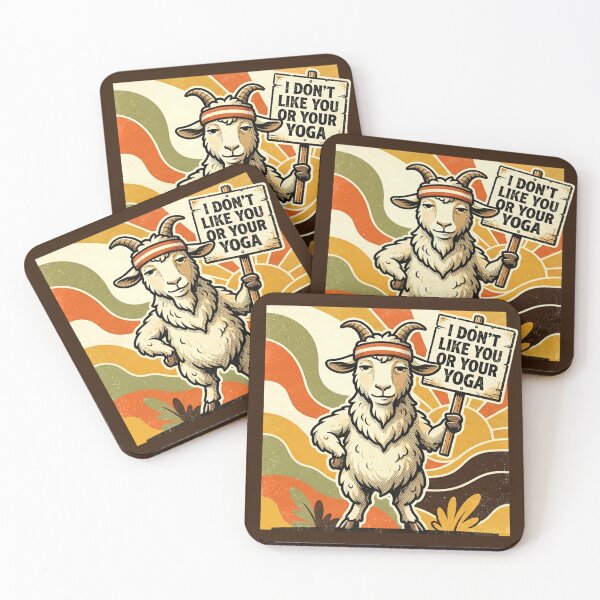 Item preview, Goat Yoga Critic designed and sold by Finding Source Designs.