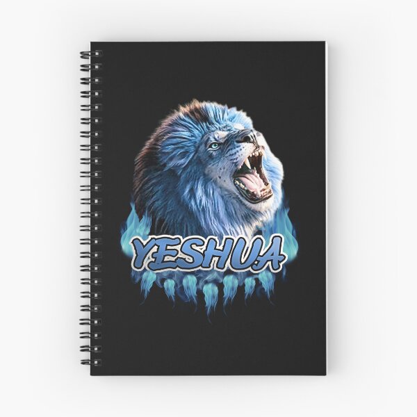 Item preview, Yeshua Fire in Blue designed and sold by Tripp Art Studio.