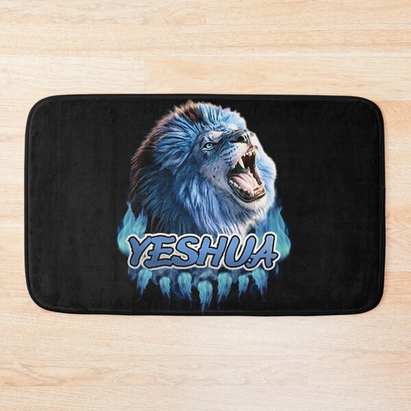 Item preview, Yeshua Fire in Blue designed and sold by Tripp Art Studio.