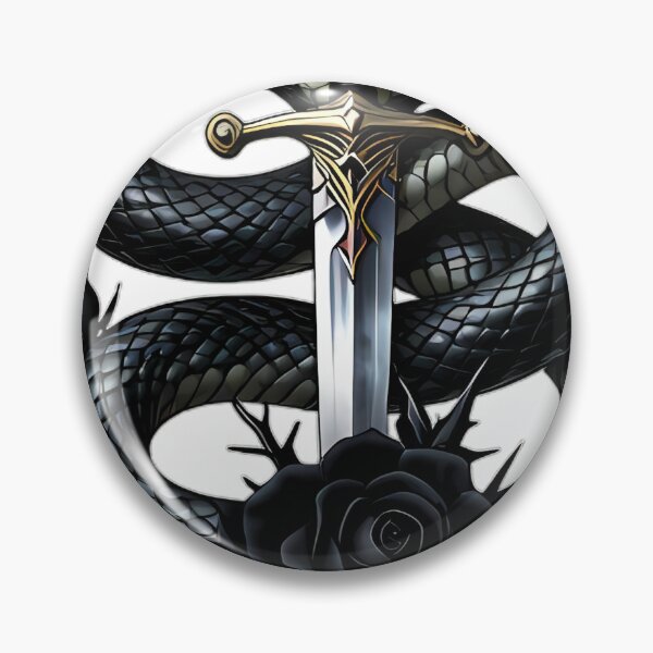 Item preview, Gothic Emerald Viper Dagger and Black Rose designed and sold by IllumeInk.