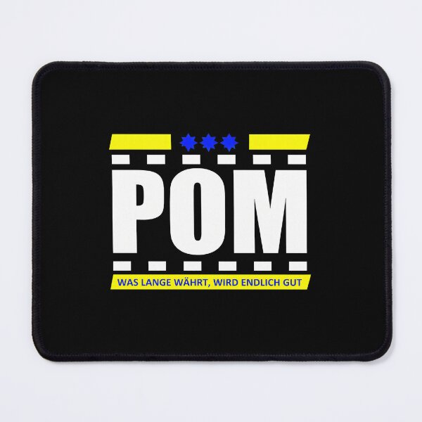Item preview, POM German Proverb Persistence Motivation Typography Design designed and sold by DaniaNeal.