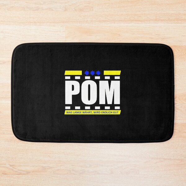 Item preview, POM German Proverb Persistence Motivation Typography Design designed and sold by DaniaNeal.