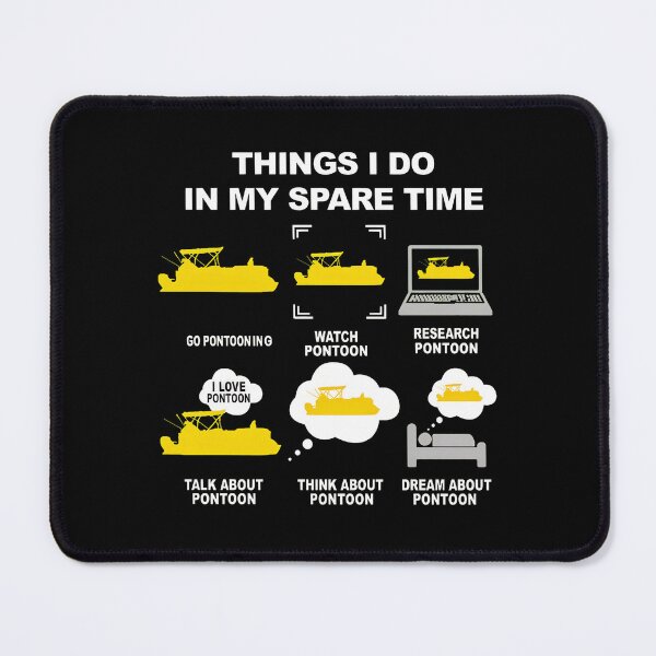 Item preview, Pontoon Boat Lover Spare Time Activity Gift designed and sold by HassanPonce.