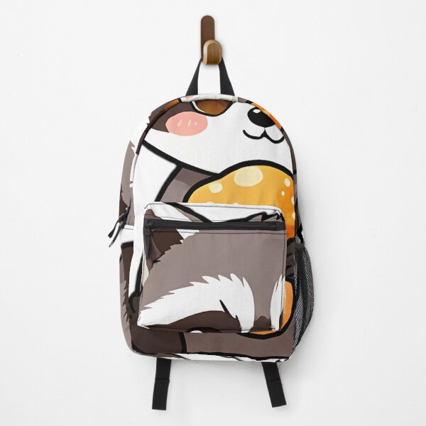 Item preview, Cute Raccoon Kit with Foraged Wild Mushroom designed and sold by pumsquare.
