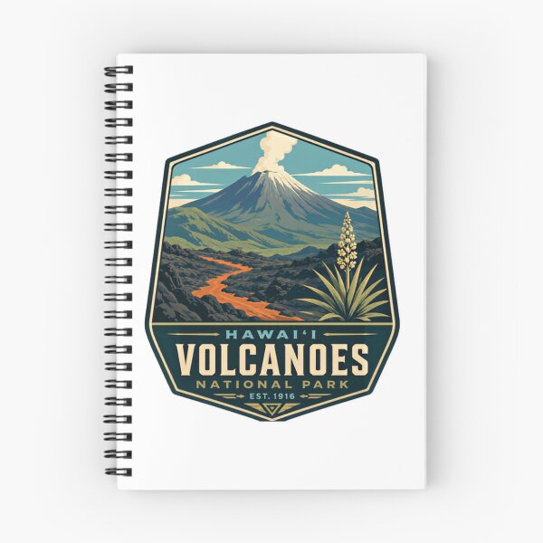 Item preview, Hawai'i Volcanoes National Park Est. 1916 National Park Travel Souvenir designed and sold by Star3NowForMe.