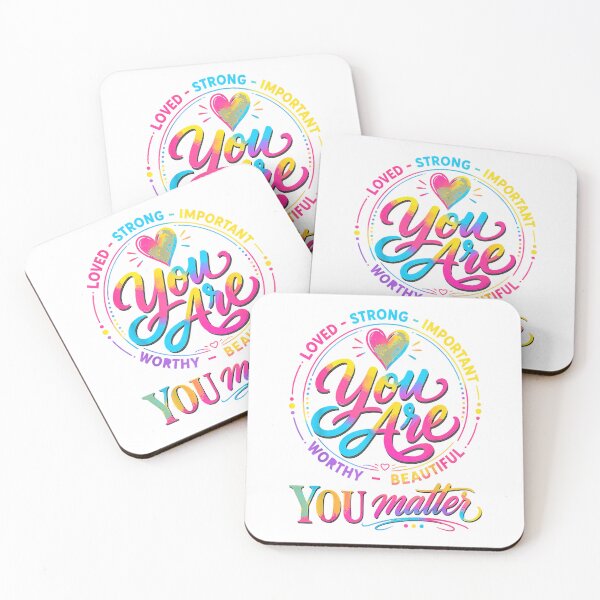 Item preview, Mental Health Awareness You Matter Self Care T-Shirt designed and sold by gidget-gadget.