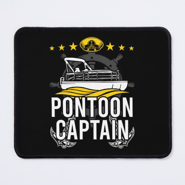 Item preview, Pontoon Captain Boat Graphic Design designed and sold by SalvadorEllison.