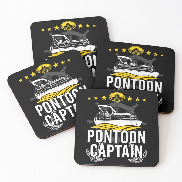 Item preview, Pontoon Captain Boat Graphic Design designed and sold by SalvadorEllison.