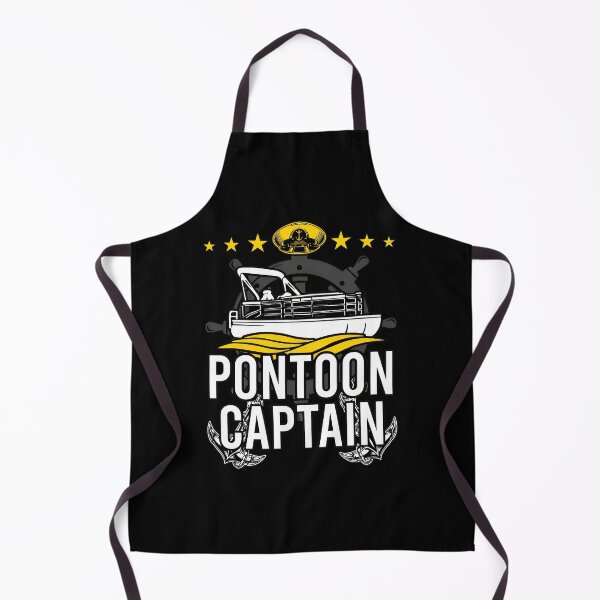 Item preview, Pontoon Captain Boat Graphic Design designed and sold by SalvadorEllison.