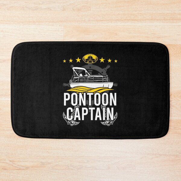 Item preview, Pontoon Captain Boat Graphic Design designed and sold by SalvadorEllison.